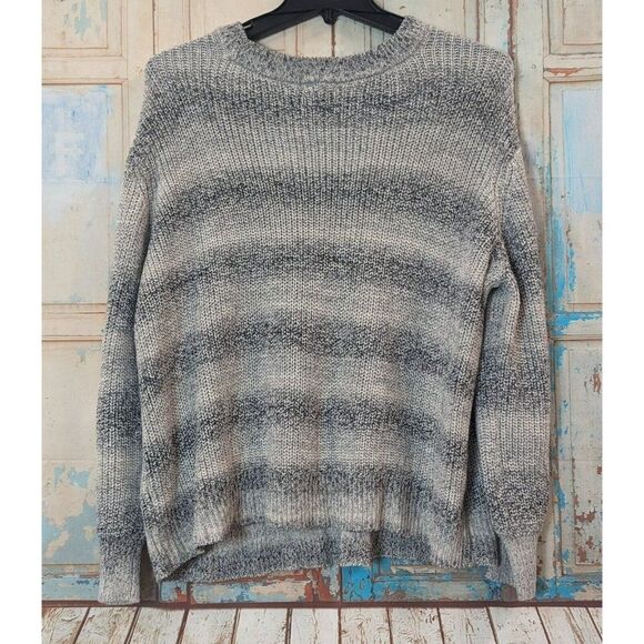 A New Approach Womens Size PXXL Black Combo Sweater Long Sleeve Round Neck - Picture 3 of 9